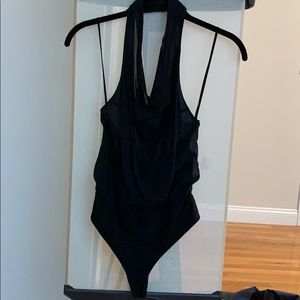 Alice + Olivia halter bodysuit